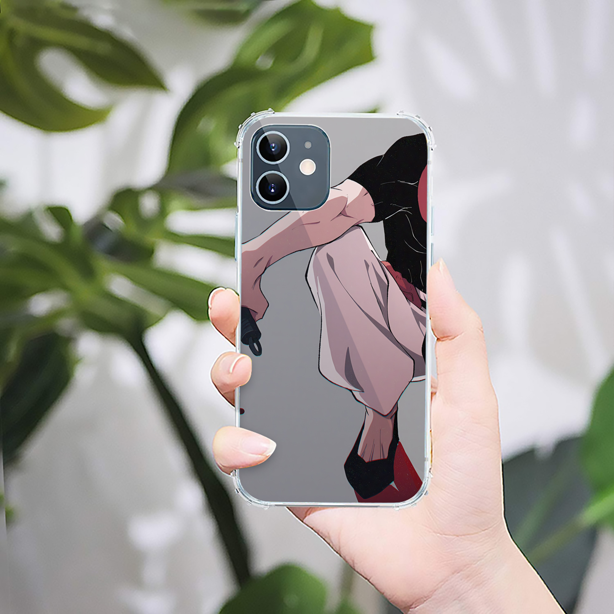 （画像用） SPY×FAMILY间谍家家酒 【iPhone 12シリーズ対応】透明スマホケース（クリアソフトケース）